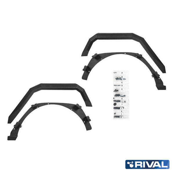 AILE ALUMINIUM ARRIERE RIVAL JEEP JL