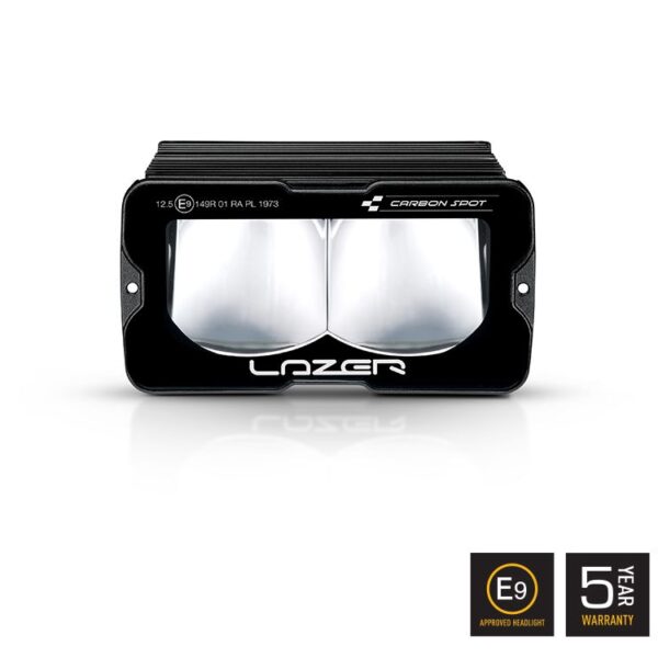 PHARE LED LAZER CARBON-2 SPOT (MODE FEU JAUNE)