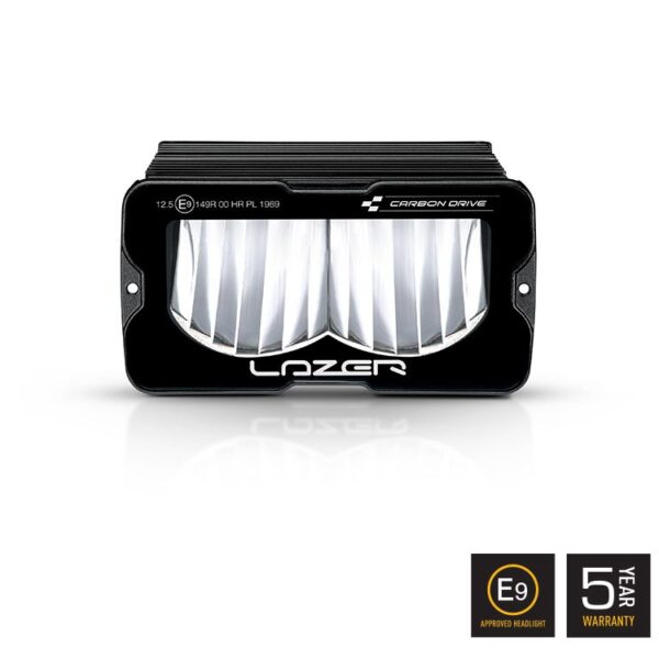 PHARE LED LAZER CARBON-2 DRIVE (MODE FEU JAUNE)