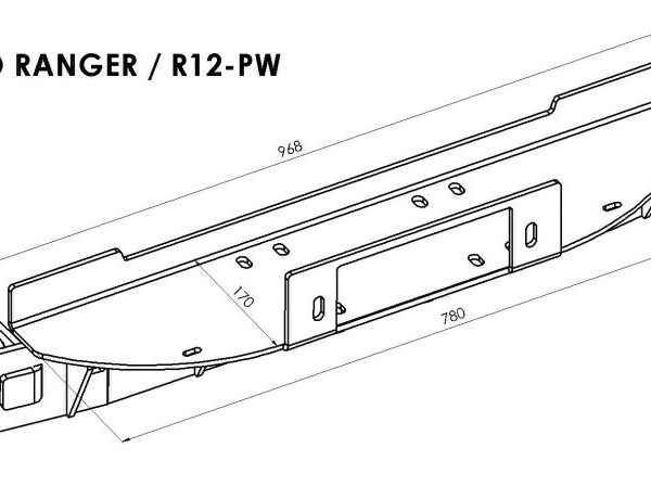 PLATINE TREUIL PC ORIGINE FORD RANGER 2011+