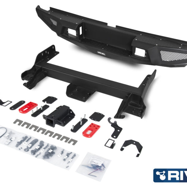 BUMPER REAR RIVAL MITSUBISHI L200 2019+ (USAGE COMPETITION)