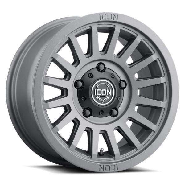 JANTE ICON ALLOYS RECON CHARCOAL 8.5 X 17 5x127 ET25 CB71.6