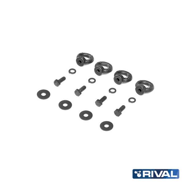 KIT ANNEAU D'ANCRAGE FEMELLE POUR GALERIE MODULABLE RIVAL (4 pcs)