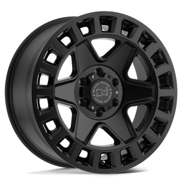 JANTE BLACK RHINO YORK 8x17 6x130 ET52 CB84.1 MATTE BLACK
