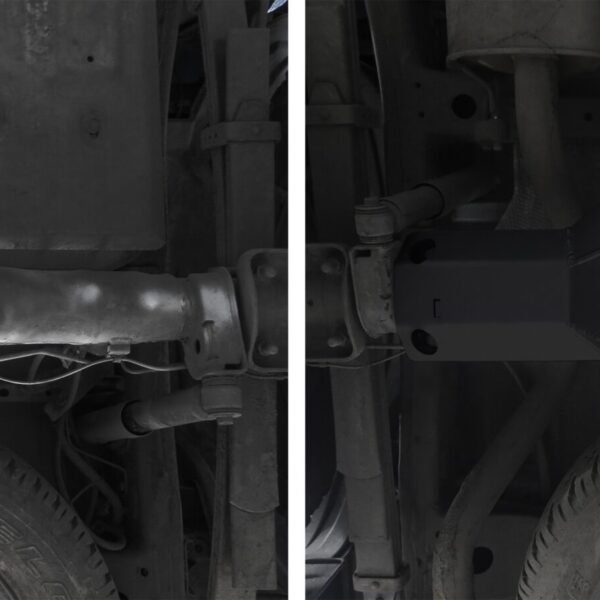 Alternative view of PLAQUE PROTECTION 3 mm RIVAL ACIER DIFFERENTIEL TOYOTA HILUX 2015-