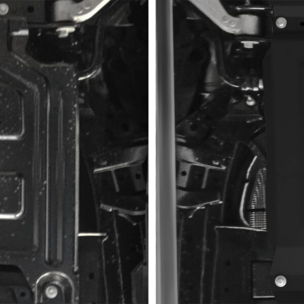 Alternative view of PLAQUE PROTECTION 3 mm RIVAL ACIER BOÎTE TRANSFERT FORD RANGER 2012-