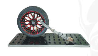 Alternative view of SANGLE ARRIMAGE SPECIALE VEHICULE SUR PLATEAU - 50MM - ACCROCHE JANTE