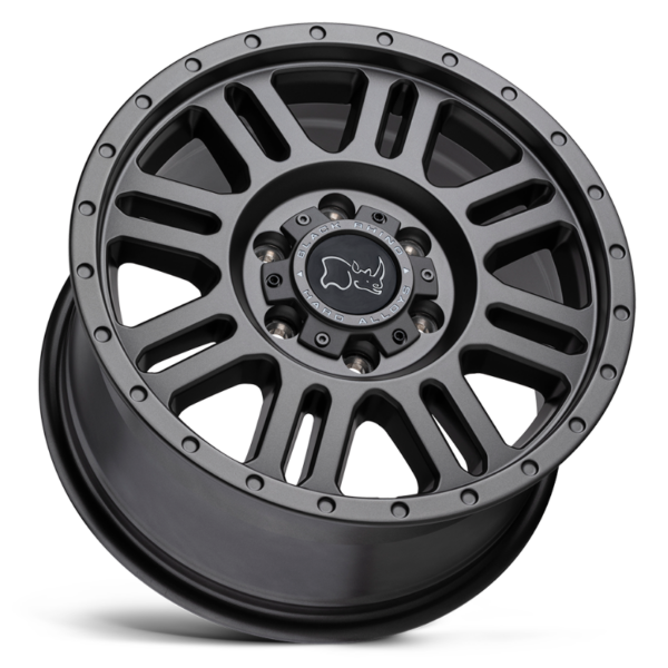 Alternative view of JANTE BLACK RHINO YELLOWSTONE 8x16 6x130 ET38 CB84.1 MATTE GUN METAL