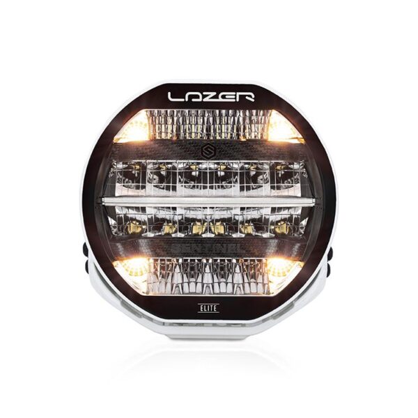 Alternative view of PHARE LED LAZER SENTINEL 9" EL-blanc- feux de position - 'slim' mount