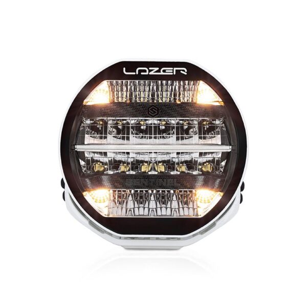 Alternative view of PHARE LED LAZER SENTINEL 9"  /  BLANCHE - Avec feux de position