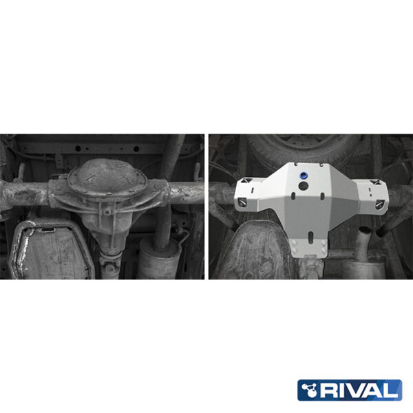 Alternative view of PLAQUE PROTECTON RIVAL DIFFERENTIEL VW AMAROK 2016-2019