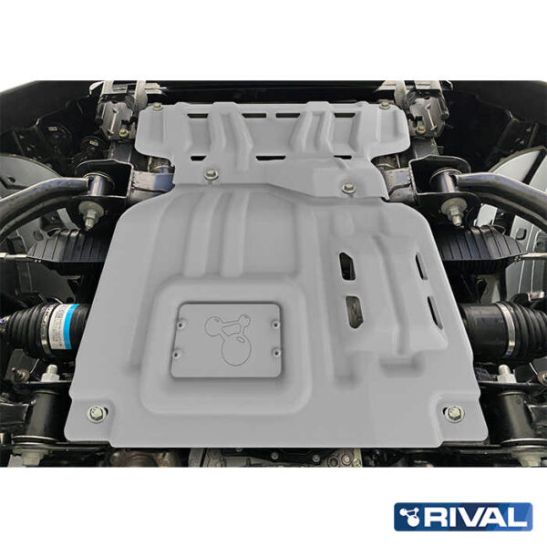 Alternative view of PLAQUE DE PROTECTION 4mm RIVAL MOTEUR FORD RANGER 2022+