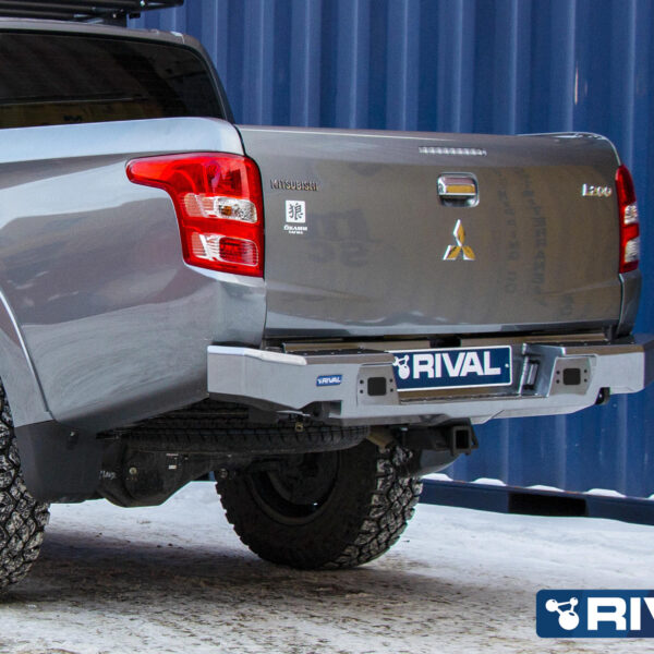 Alternative view of BUMPER REAR RIVAL MITSUBISHI L200 2015-2019 (USAGE COMPETITION)