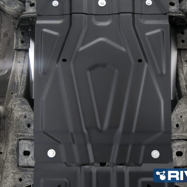 PLAQUE PROTECTION 3 mm RIVAL ACIER BOÎTE DE VITESSES FIAT FULLBACK 2 – Image 3