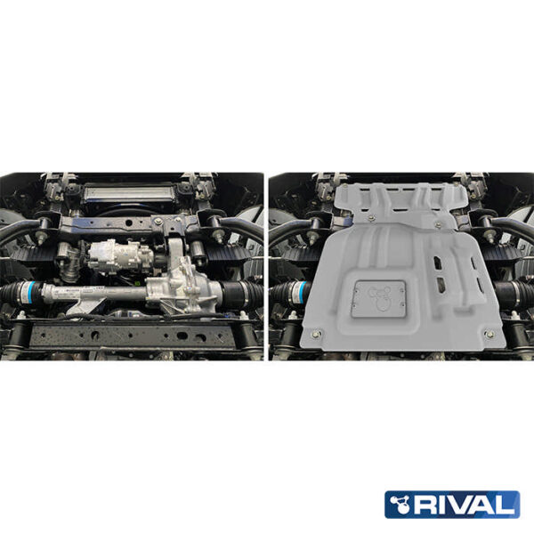 PLAQUE DE PROTECTION RIVAL MOTEUR FORD RANGER 2022+ – Image 3