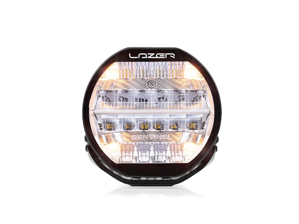PHARE LED LAZER SENTINEL 9" / CHROME - Avec feux de position – Image 4