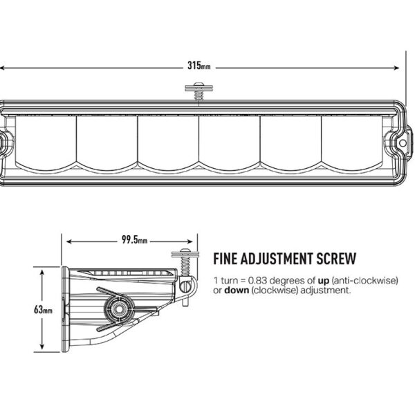PHARE LED LAZER CARBON-6 SPOT (GEN 3) – Image 4