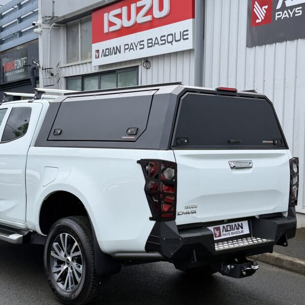 Hardtop fermé (sans vitre) aluminium noir Isuzu D-Max Space Cab 2020+