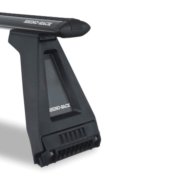 Kit 3 barres de toit noire Vortex 1370mm avec pieds RL210 Mitsubishi Delica 1994-2007