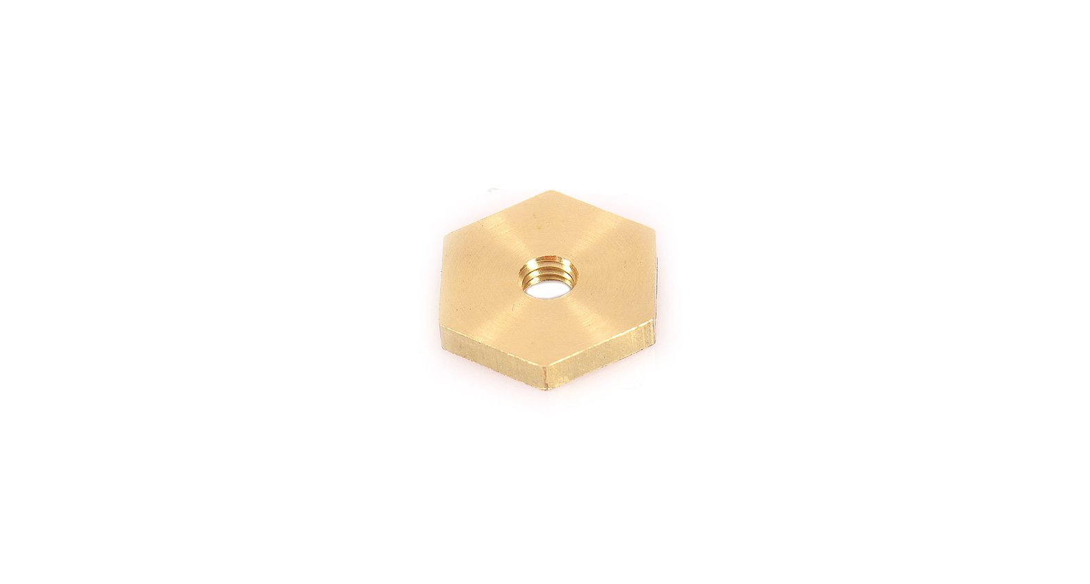 Rola Track M6 x 20.57mm x 3.5mm Brass Hex Nut (10 Pack) Rhino Rack