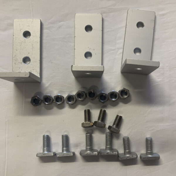 Kit montage de store lateral avec vis en T