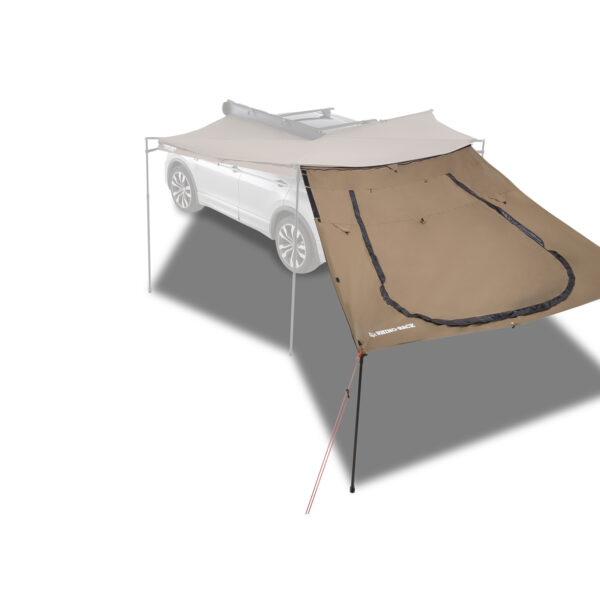 Extension trapézoïdale avec porte pour auvent RHINO RACK 33400 Batwing Compact