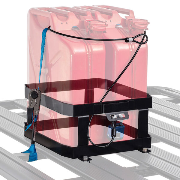 Double Vertical Jerry Can Holder Rhino Rack