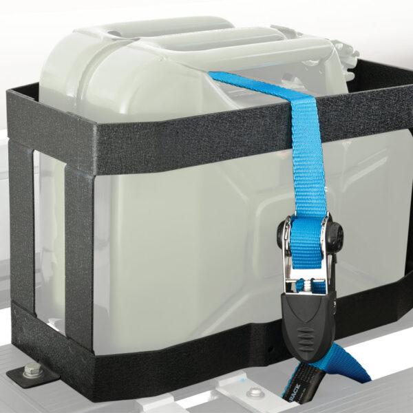 Porte jerrycan vertical RHINORACK (voir RJCH) 366x170 mm