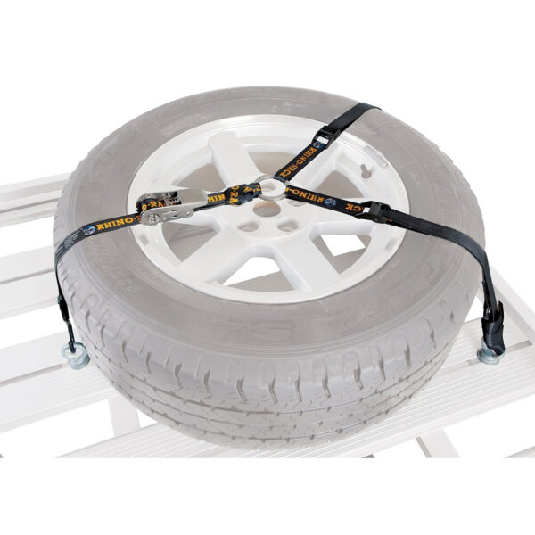 Porte roue RHINORACK pour galerie pionner (par sangle)