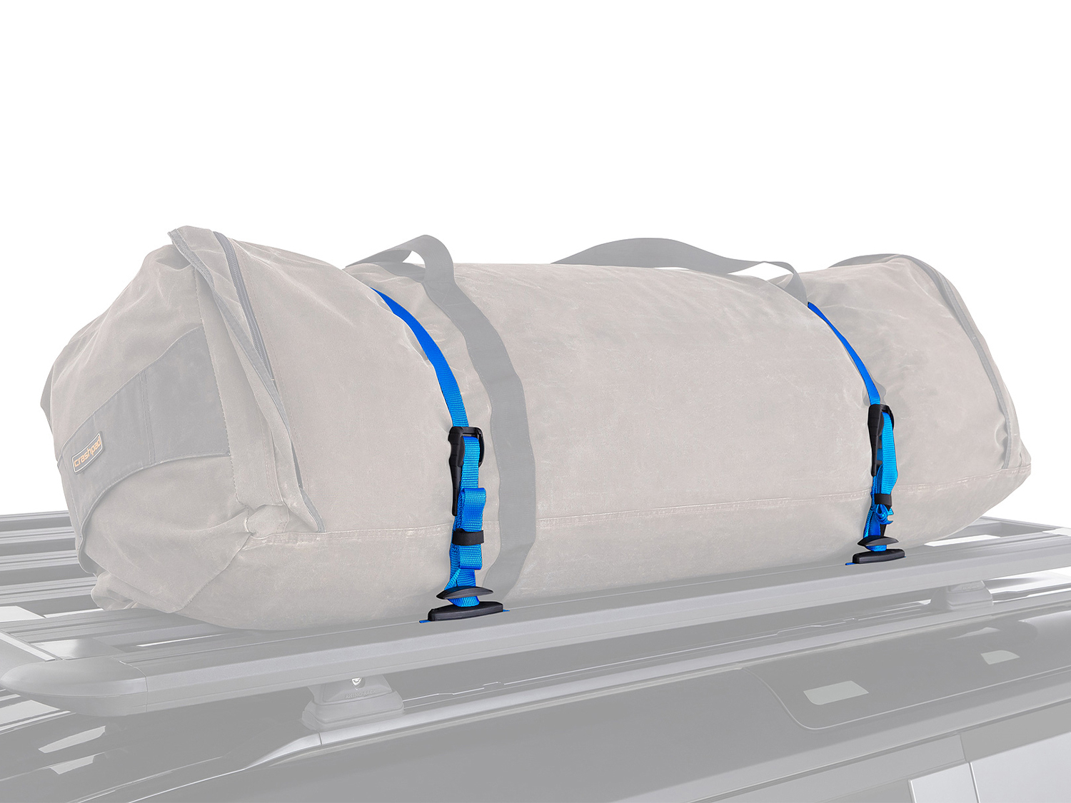 Kit 2 sangles arrimage 2.2m avec taquets et Zwifloc de Rhino Rack