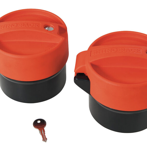 Conduit Locking End Caps (100mm/3.9inches) Rhino Rack