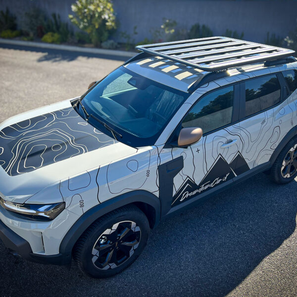 Kit galerie intégrale Pioneer 6 1500x1240mm Rhino Rack pour Dacia Duster 2024+