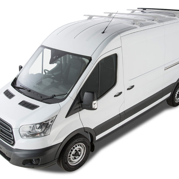Kit 1 barre de toit noire 1800mm Vortex avec pieds RLTP Ford Transit 2014-