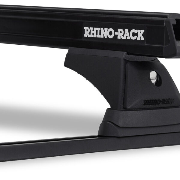 Kit 2 barres de toit noire 1250mm Heavy Duty RCH Trackmount