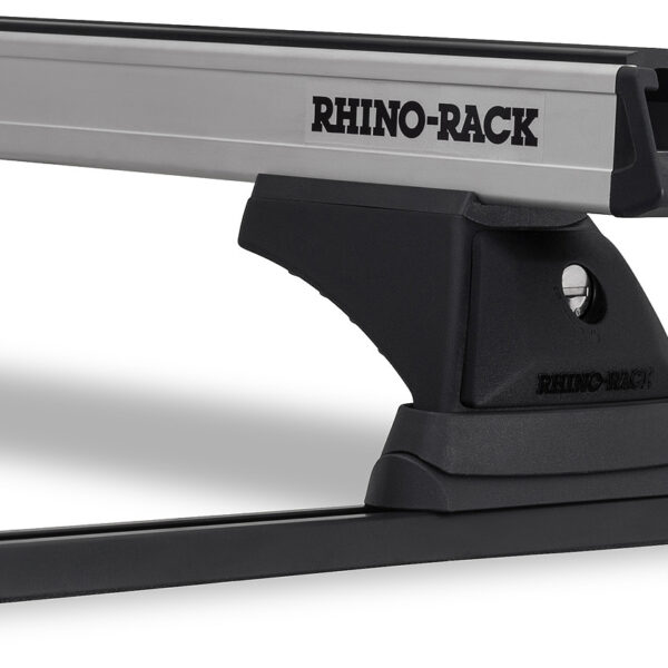 Kit 2 barres de toit noire 1250mm Heavy Duty RCH Trackmount Mitsubishi Pajero NM - NP 2000-2006