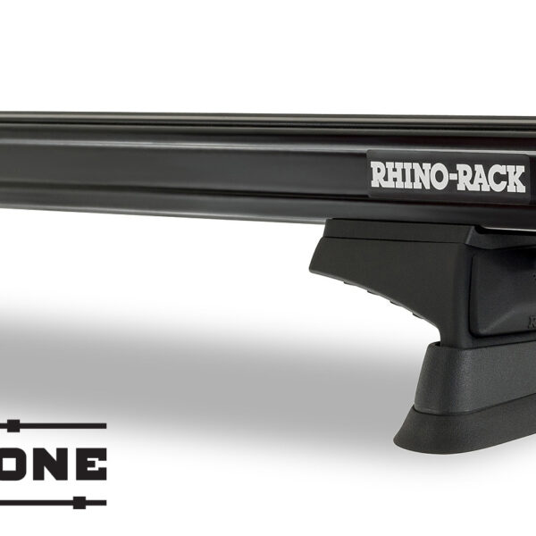 Kit 2 barres de toit noire 1500mm RCL Rhino-Rack Backbone Heavy Duty Jeep Wrangler JK 2011-2019