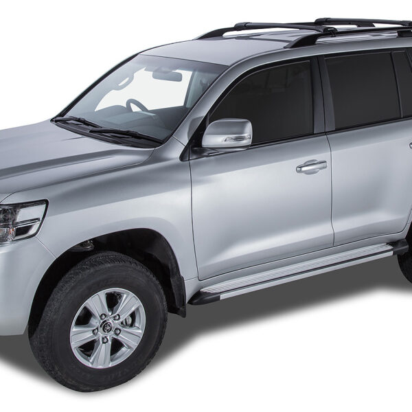 Kit 2 barres de toit noire 965 mm Vortex montage StealthBar Toyota Land Cruiser série 200 2007-2021