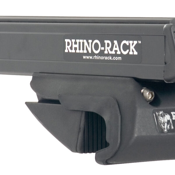 Kit 2 barres de toit noire HD 1250mm pieds CXB Heavy Duty