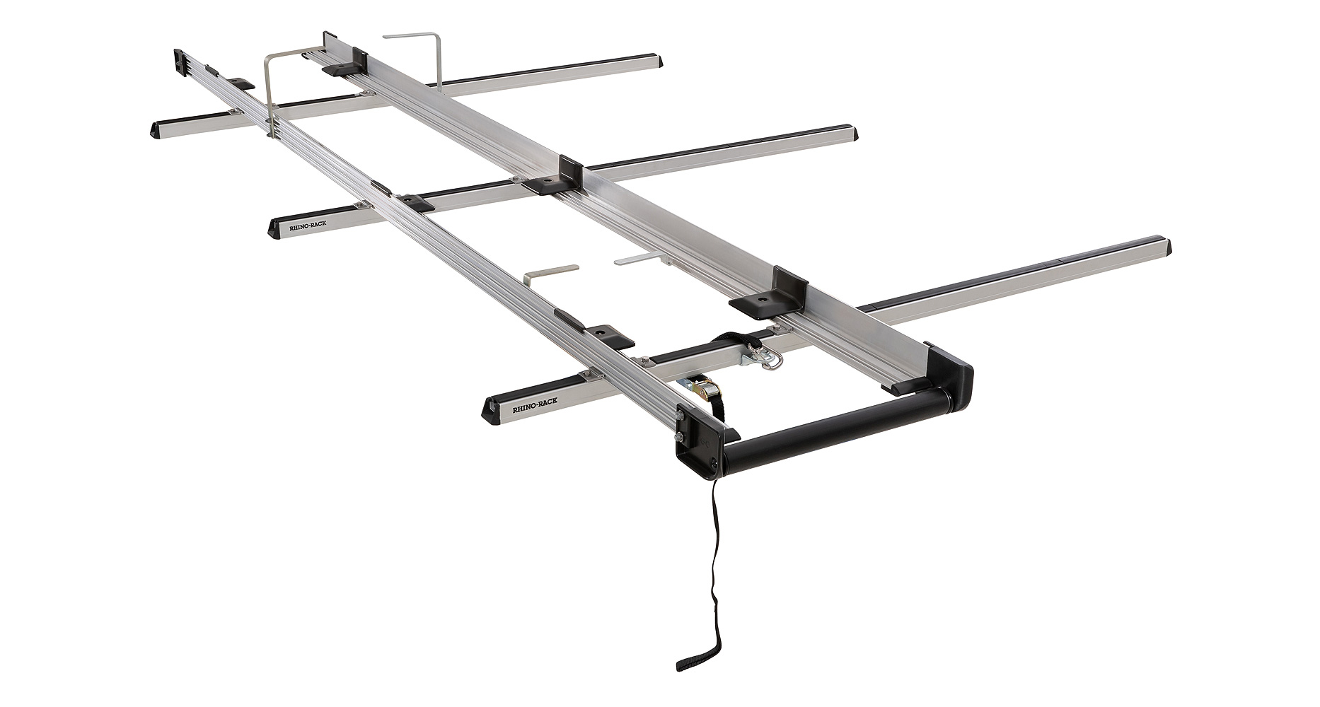 Porte-échelle multi-coulissant 4 0 m avec rouleau de 470 mm Volkswagen Transporter T5 2004-2015