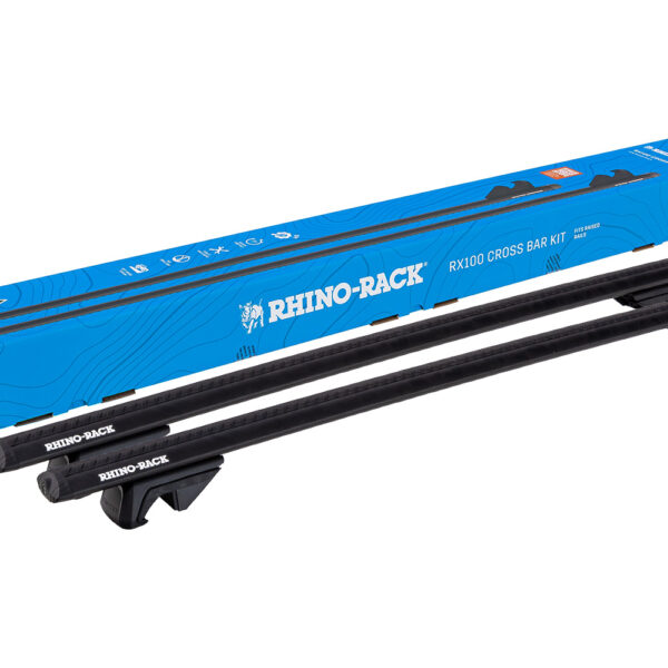 Kit 2 barres de toit transversales Vortex 1260mm pieds RX100 Rhino Rack