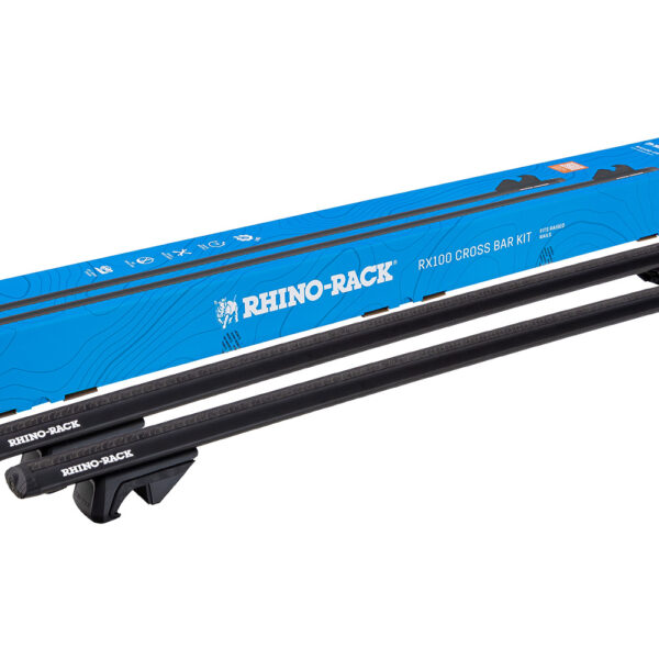 Kit 2 barres de toit transversales Vortex 1370mm pieds RX100 Rhino Rack