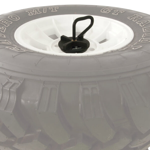 Support roue de secours sur galerie RHINORACK
