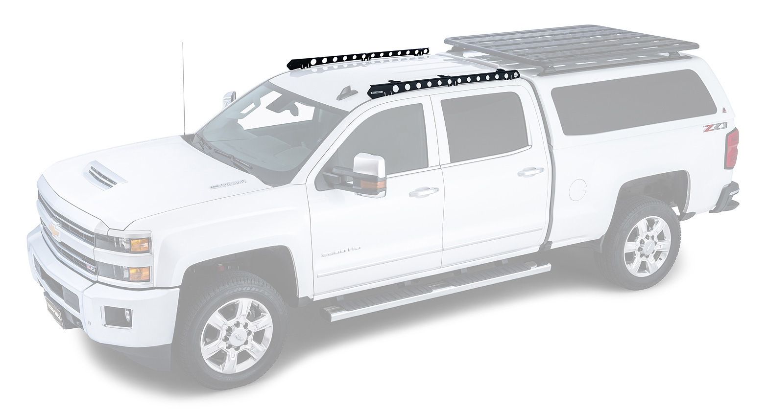 Rhino-Rack Backbone Mounting System - Chevrolet Silverado Rhino Rack