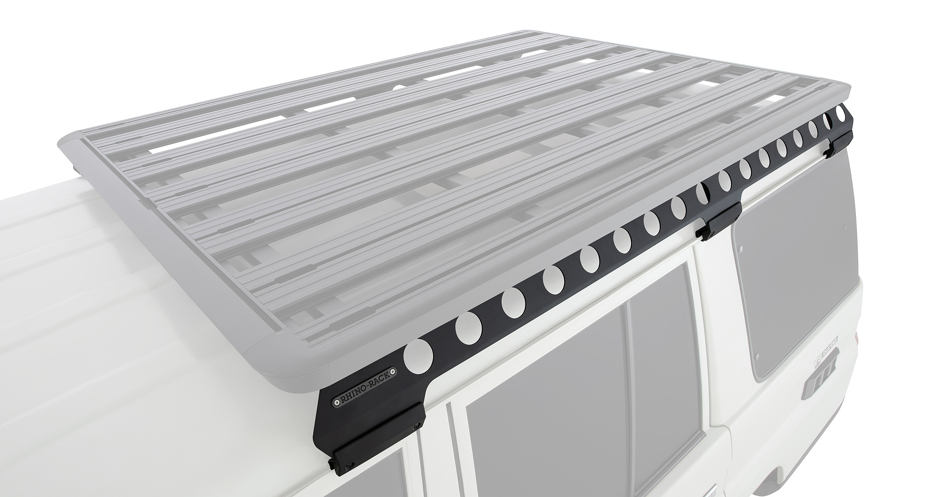 Rhino-Rack Backbone Mounting System - Long Guttermount Backbone (Flat Gutters) Rhino Rack