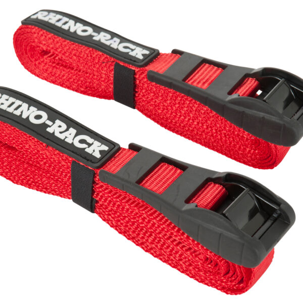 Paire sangles à came rouge 4.5m Rhino Rack