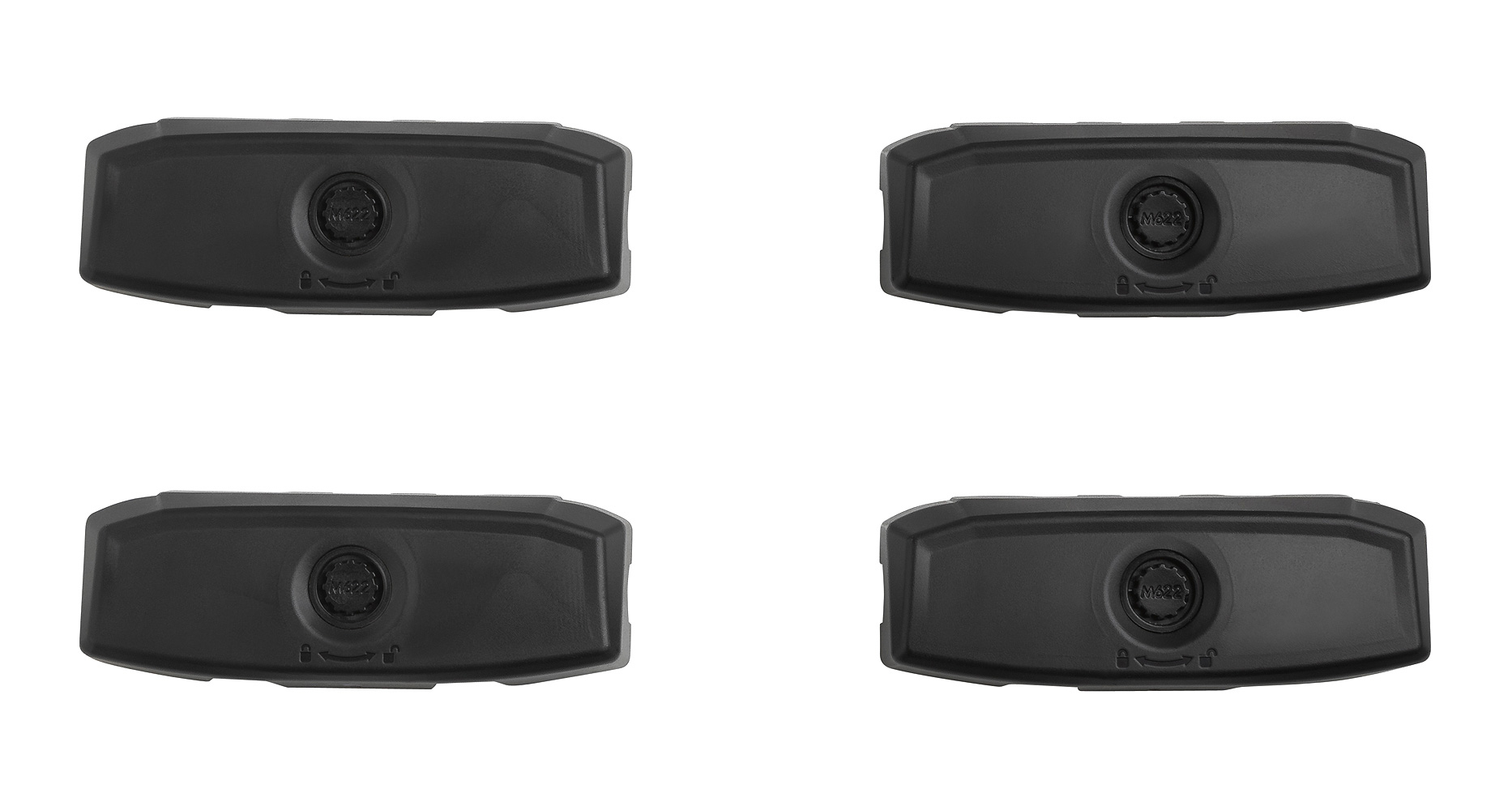 Endcaps for Reconn-Deck Bars Rhino Rack