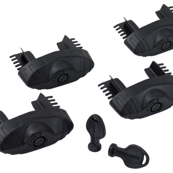 Kit de 4 embouts verrouillable de barre de toit Vortex Secure Core Rhino Rack