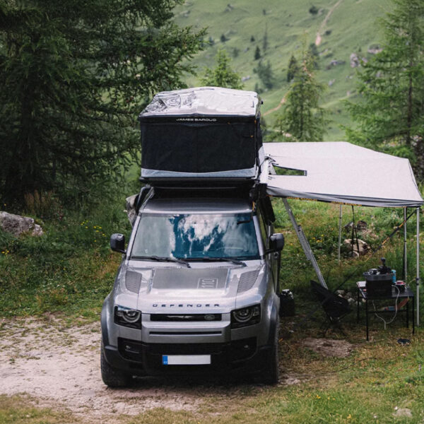 Alternative view of Store autoportant latéral gauche ouverture 270° Falcon 250 James Baroud - Tunnel 70cm