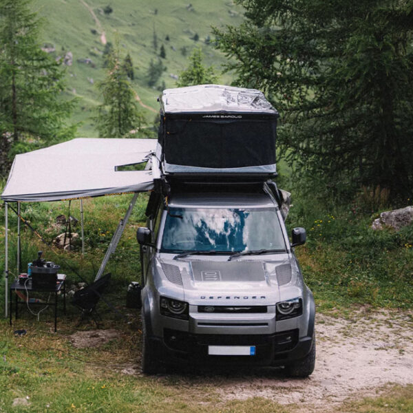 Store autoportant latéral droit ouverture 270° Falcon 250 James Baroud - Tunnel 70cm