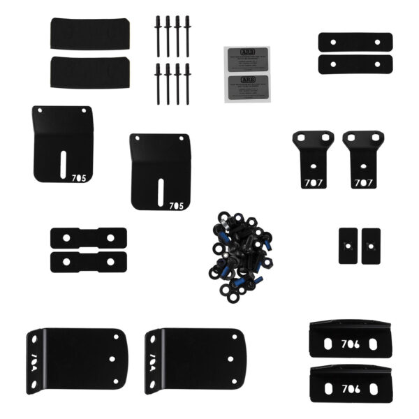 MNT KIT ROOF BAR LIGHT DUTY FR CLASSIC CNPY COLORADO/DMAX 12+